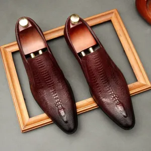 Handmade Mens Wedding Oxford Shoes