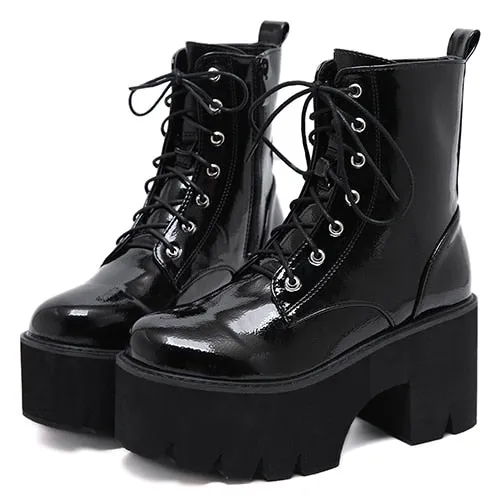 Lace Autumn Boots