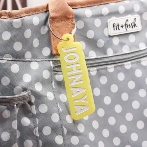 Personalized Name Engraved Bag Tag