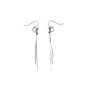 Phoenix Tassel Earrings in Sterling Silver
