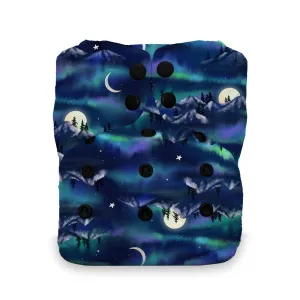 Thirsties - Aurora Borealis - Snap, Stay Dry - One Size All-in-One